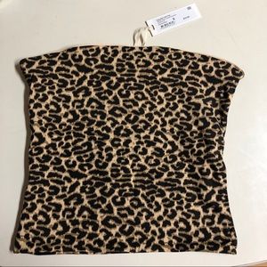 Leopard Tube Top